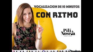 10 MINUTOS DE VOCALIZACIÓN CON RITMO [upl. by Pearman]