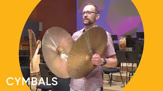 Minnesota Orchestra Cymbals Demonstration [upl. by Crowell]