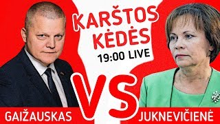 Ar sumažės politinė korupcija po Seimo tyrimo  R Juknevičienė vs D Gaižauskas  Karštos kėdės [upl. by Alaric339]