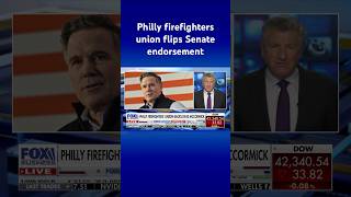 Philadelphia firefighters union makes ‘shocking’ political endorsement shorts [upl. by Scoville]