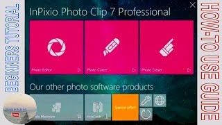 Inpixio Photo Clip 7 Professional howto guide to using this great value software [upl. by Lleruj117]