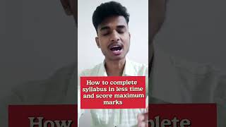 How to complete syllabus in less time timetable study studygoal [upl. by Linet264]