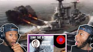 FIRST TIME HEARING Johnny Horton  Sink the Bismarck [upl. by Kevina632]