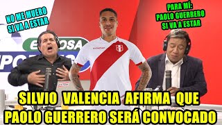 EXITOSA DEPORTES ⚽ 190522  SILVIO VALENCIA AFIRMA QUE PAOLO GUERRERO SERÁ CONVOCADO [upl. by Nolana320]