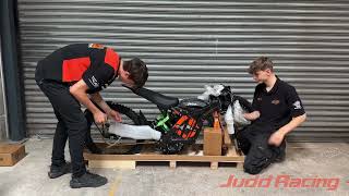 Unboxing of the Surron Light Bee L1e  Electric Motorbike [upl. by Gunzburg]