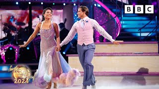 Sam Quek and Nikita Kuzmin Quickstep to Unwritten by Natasha Bedingfield ✨ BBC Strictly 2024 [upl. by Alessandro314]