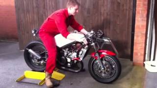 Harris Yamaha 350 YPVS 1st run Part1 [upl. by Sokim]