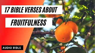 🙏🏼Bible verses about FruitfulnessBible study📖 [upl. by Aggie]