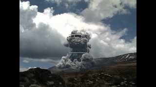 Mt Tongariro Eruption November 2012 [upl. by Eustashe]