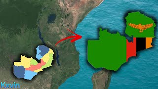 Zambia  Geography amp Provinces Remake  Fan Song by Kxvin [upl. by Immanuel]