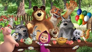 Masha and the Bear Funny Cartoon [upl. by Riatsala]