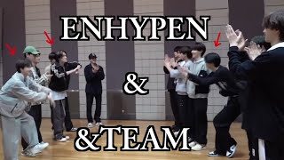 ＆TEAMとENHYPEN [upl. by Aiak511]