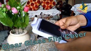 Huawei Honor View 20 V20 Clear View Mirror Flip Cover [upl. by Dorr806]