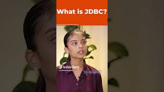 What is JDBC in Java  Advantages Of JDBC  Java Interview Question  shorts kiransir [upl. by Nirrak]