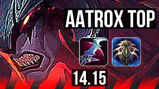 AATROX vs SMOLDER TOP  1313 Legendary 1200 games  EUW Master  1415 [upl. by Alliuqet]