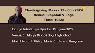 Thanks Giving Mass of Br Paul Imai OFM Cap [upl. by Eniad]