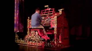 quotCabaretquot performed by Justin Stahl at the Alabama Theatre Wurlitzer [upl. by Oijimer]