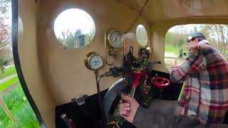 Cab Ride on quotPendragonquot At Beale Wildlife Park [upl. by Cassie]