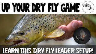 Fly Fishing The ULTIMATE Dry Fly Cheat Learn some long leader techniques [upl. by Reinaldos]