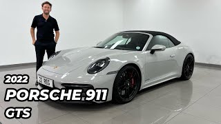 2022 Porsche 911 30 Carrera 4 GTS Convertible [upl. by Seraphine]