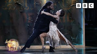 Hamza Yassin amp Jowita Przystał Argentine Tango to Libertango by Bond ✨ BBC Strictly 2022 [upl. by Fineberg950]