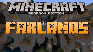 Minecraft Bedrock Edition  How to get to the FAR LANDS [upl. by Eben]