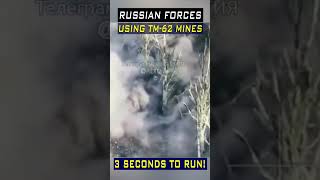 Russian Soldiers Use TM62 Mines in High Risk Tactics [upl. by Kelson]