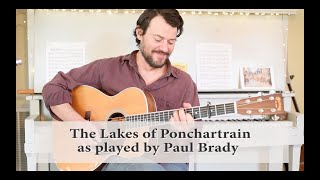 Lakes of Ponchartrain Open D Tuning Guitar Lesson  tab available see description [upl. by Skees]