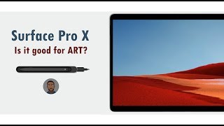 Microsoft Surface Pro X  Artist Review [upl. by Hummel]