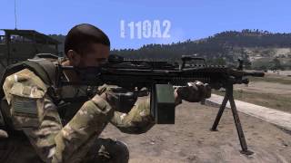 STI Weapons  Machineguns  Arma 3 Mod Showcase [upl. by Von88]