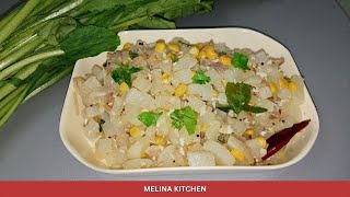 How to make Mullangi poriyal  குடலை பாதுகாக்கும் முள்ளங்கி  Mullangi poriyal  Melina Kitchen [upl. by Leval]