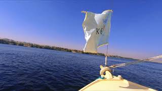 Private Nile Felucca From Aswan To Luxor [upl. by Voccola]