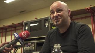 Disturbed on Tour David Talks Vienna and Europe [upl. by Nnylatsyrk716]