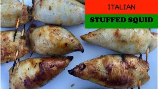 ITALIAN GRILLED STUFFED SQUID [upl. by Jamey]