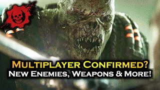 Gears of War E Day NEW Enemies Weapons Multiplayer and More [upl. by Infield]