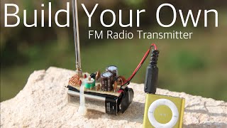 How to build a FM radio transmitter [upl. by Chaffinch]