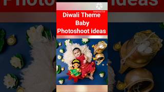 Diwali Theme Baby Photoshoot ideas shorts shortsfeed diwali diwalispecial mothercarewithshweta [upl. by Aisat434]