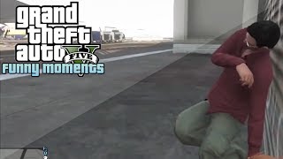 GTA 5 Online  Funny Moments  Tank Fight Blade Deaths and Suicides [upl. by Sukin]