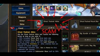 DO NOT BUY THIS ONE ITEM ON THE SHOP IN DSO SCAM RUNES pizza [upl. by Conlee564]