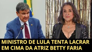 Ministro lacrador tenta silenciar exatriz da Globo e toma invertida [upl. by Ensign]