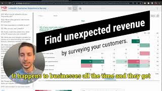 Find unexpected revenue by surveying your customers [upl. by Ygiaf]