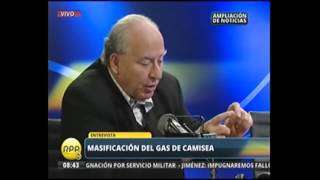 Congresista Dammert quotConsorcio Camisea debe destinar más Gas Natural para el consumo internoquot [upl. by Lashondra]