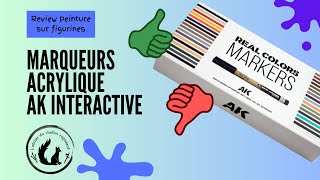 Review marqueurs acrylique AK Interactive real colors [upl. by Mita857]