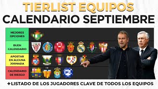 🔎 ANÁLISIS FANTASY DEL MES DE SEPTIEMBRE EQUIPOS RECOMENDABLES Y JUGADORES CLAVE  📋 BIWENGER 2425 [upl. by Mcintosh420]