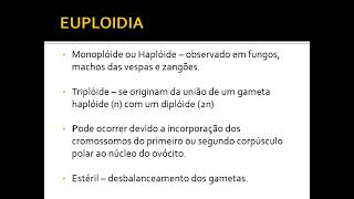 Anomalias Cromossômicas Numéricas e Estruturais Mosaicismo Quimerismo [upl. by Eimrej]