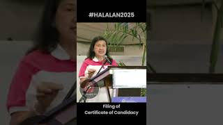 FILING OF CANDIDACY FOR HALALAN 2025 [upl. by Sipple]