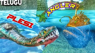 Taming a plesiosaurus also an angler fish ark mobile [upl. by Initsed]