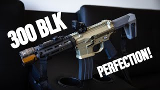 Q Honey Badger Pistol  300 blk Perfection [upl. by Ayaet986]