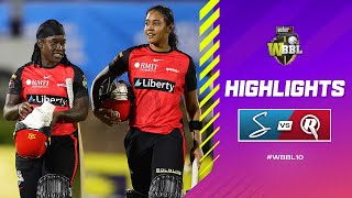 BIGGEST Run Chase Ever In WBBL History  Adelaide Strikers v Melbourne Renegades  WBBL10 [upl. by Atiuqnahs]