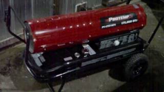 Review  Protemp 175000BTU Kerosene Heater [upl. by Durston]